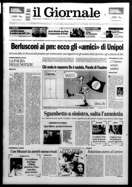 Il giornale : quotidiano del mattino